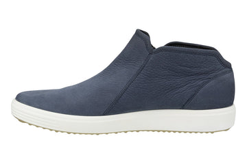 Ecco Soft 7 Bootie Marine Womens #color_navy